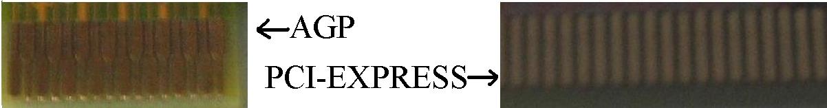 Unterschied zwischen PCI-Express Grafikkarte und AGP-Grafikkarte